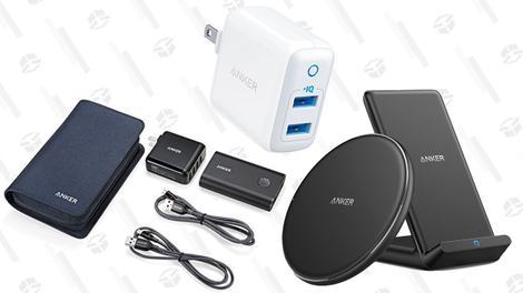 Anker PowerPack | $50 | Amazon | Promo code ANKERPP1Anker Qi Pad + Qi Stand + PowerPort 2 Wall Charger | $40 | Amazon | Add both to cart and use code COMBOAAA